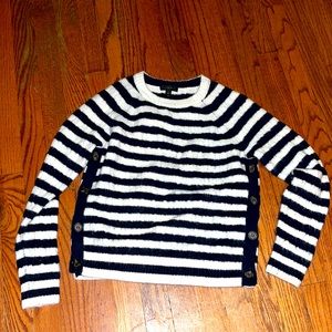 J crew strip sweater size XS